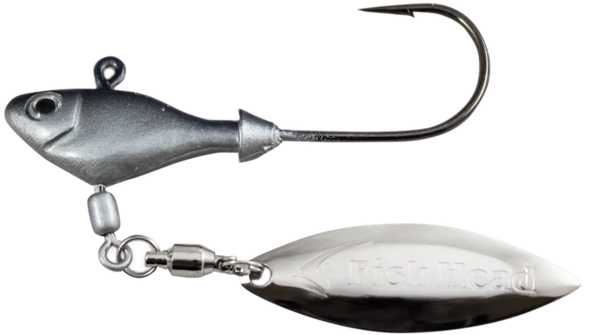 Fish Head Spin Underspin Jig 3 Fish Head Spin Underspin Jig - Image 3