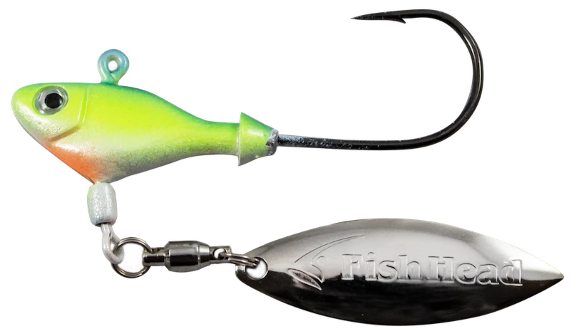 Fish Head Spin Underspin Jig 10 Fish Head Spin Underspin Jig - Image 10