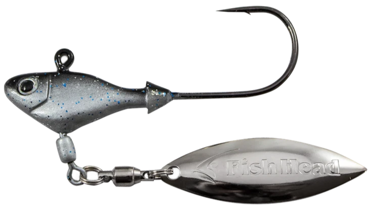 Fish Head Spin Underspin Jig 11 Fish Head Spin Underspin Jig - Image 11