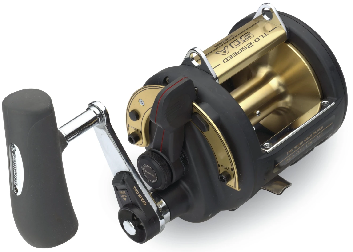 Shimano TLD II 2-Speed Lever Drag Conventional Reels 3 Shimano TLD II 2-Speed Lever Drag Conventional Reels - Image 3