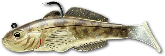 LIVETARGET Goby Paddle Tail Swimbait 3 Pack 3 LIVETARGET Goby Paddle Tail Swimbait 3 Pack - Image 3