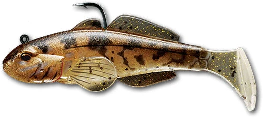 LIVETARGET Goby Paddle Tail Swimbait 3 Pack 5 LIVETARGET Goby Paddle Tail Swimbait 3 Pack - Image 5