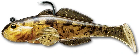 LIVETARGET Goby Paddle Tail Swimbait 3 Pack 8 LIVETARGET Goby Paddle Tail Swimbait 3 Pack - Image 8