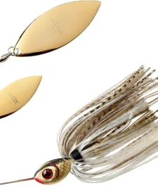 Booyah Double Willow Blade Spinnerbait -Daiwa || Z-Man || Shimano Sales Store BYBW12641 goldshiner