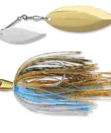 Terminator Stainless Pulse Skirt Spinnerbait Double Willow 1/2 Oz.