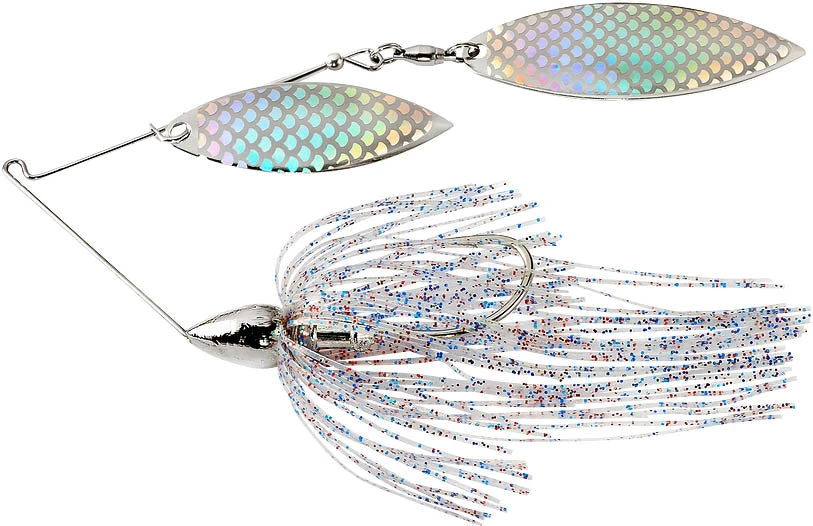 War Eagle Double Willow Nickel Frame Spinnerbait 17 War Eagle Double Willow Nickel Frame Spinnerbait - Image 17