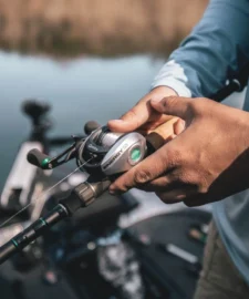 Quantum Energy S3 Baitcasting Reel 14 Quantum Energy S3 Baitcasting Reel -Daiwa || Z-Man || Shimano Sales Store energy bc reel and rod closeup lifestyle scaled