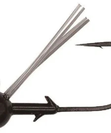 Hayabusa Brush Easy Round Ned Rig Jig Head W/ Weed Guard 4 Pack